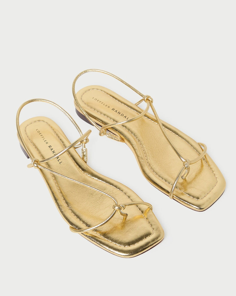 Eleanor Strappy Sandal Gold