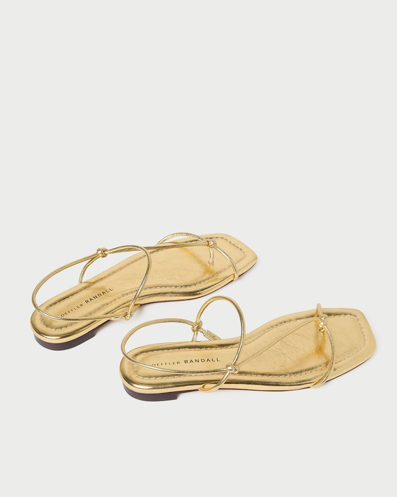 Eleanor Strappy Sandal Gold