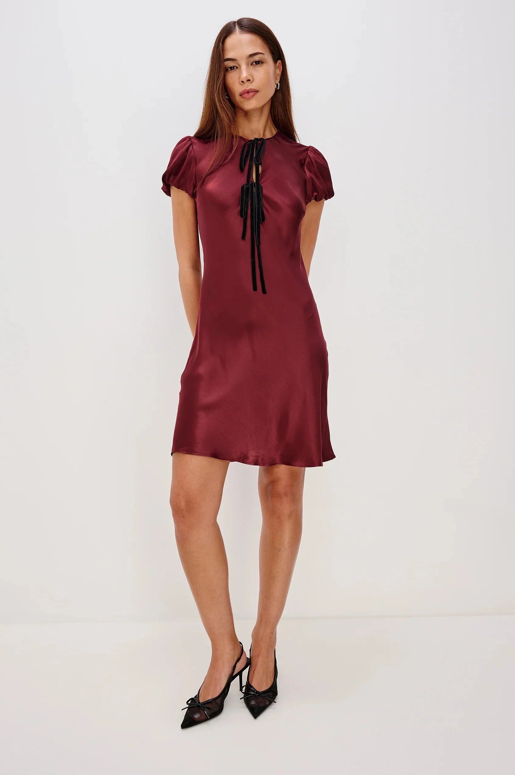 Elysia Dress Garnet
