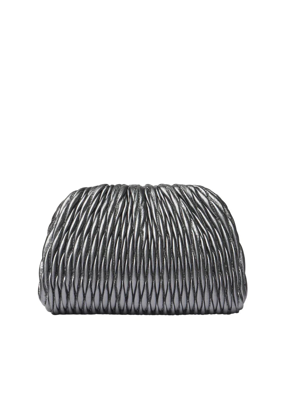 Enzo Clutch Slate Metallic