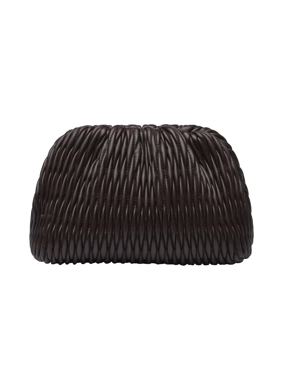 Enzo Clutch Chocolate Plum