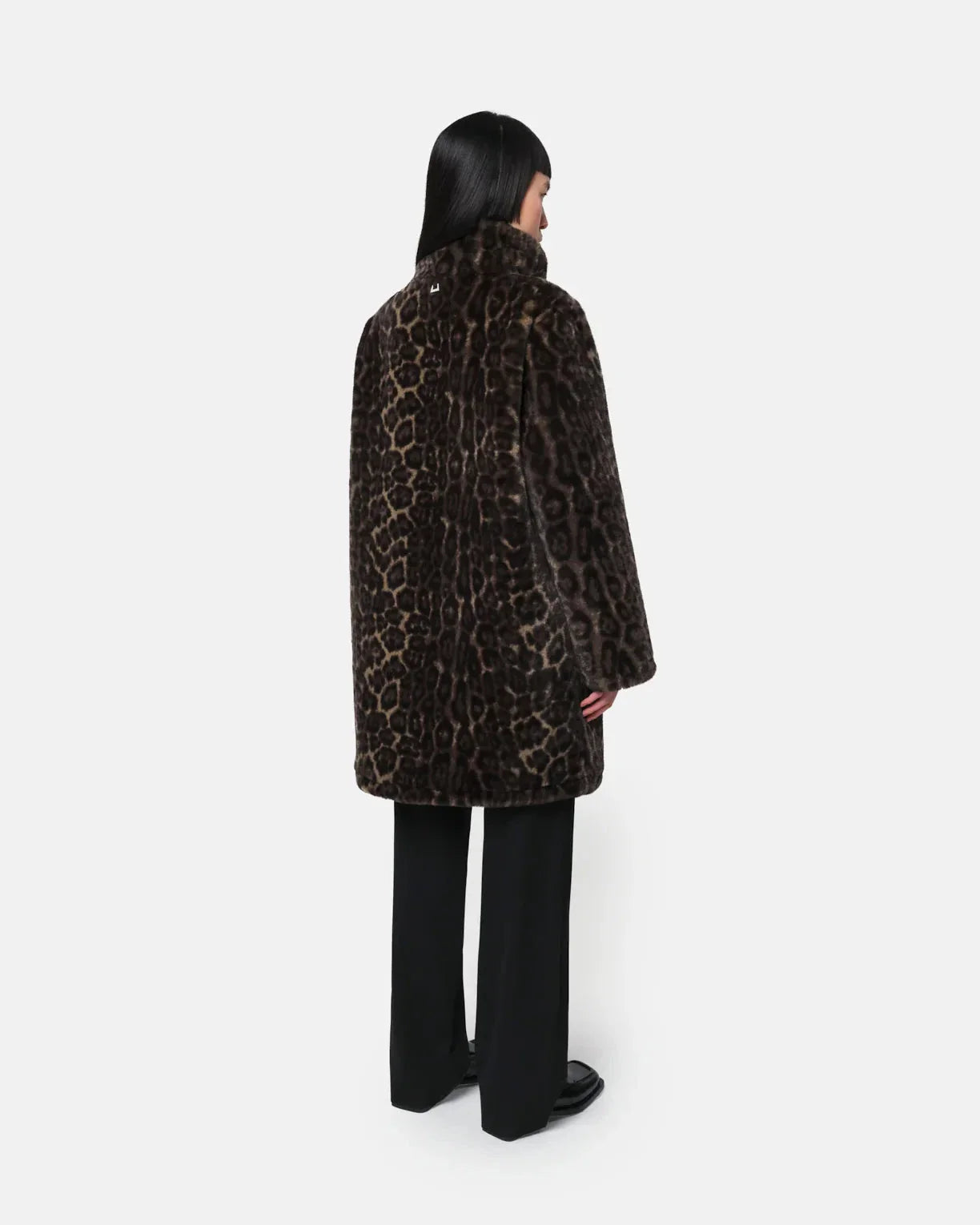 Blair Coat Dark Leopard