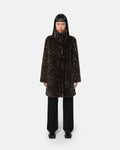 Blair Coat Dark Leopard