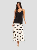 Carys Silk Cami Black