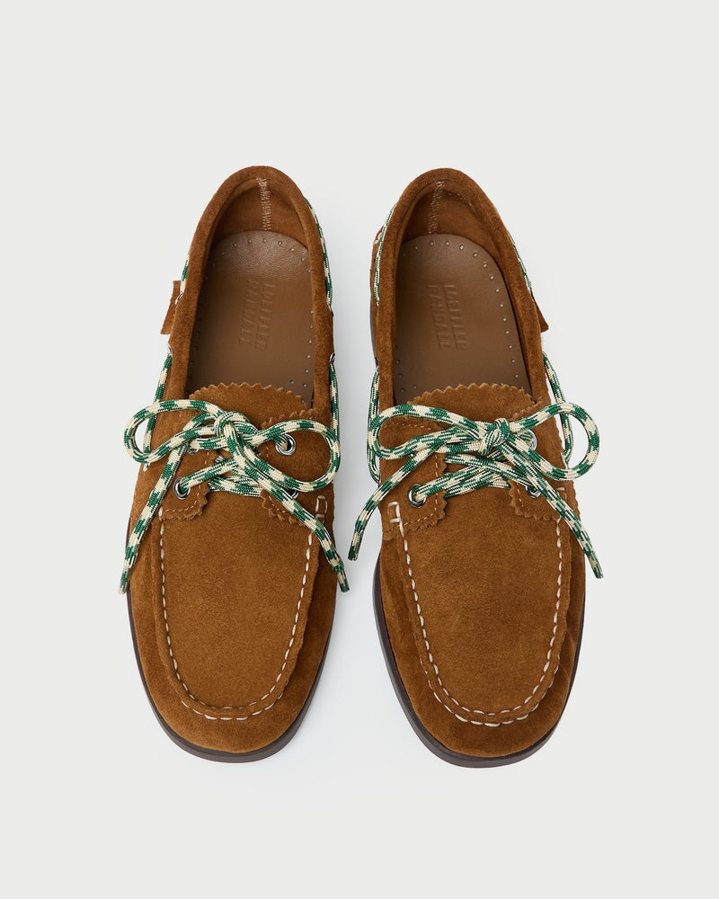 Franco Suede Boat Shoe Cacao