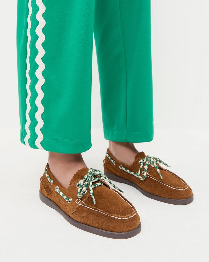 Franco Suede Boat Shoe Cacao