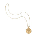 Forever Small Pendant Coin 16"-18" Classic Rolo