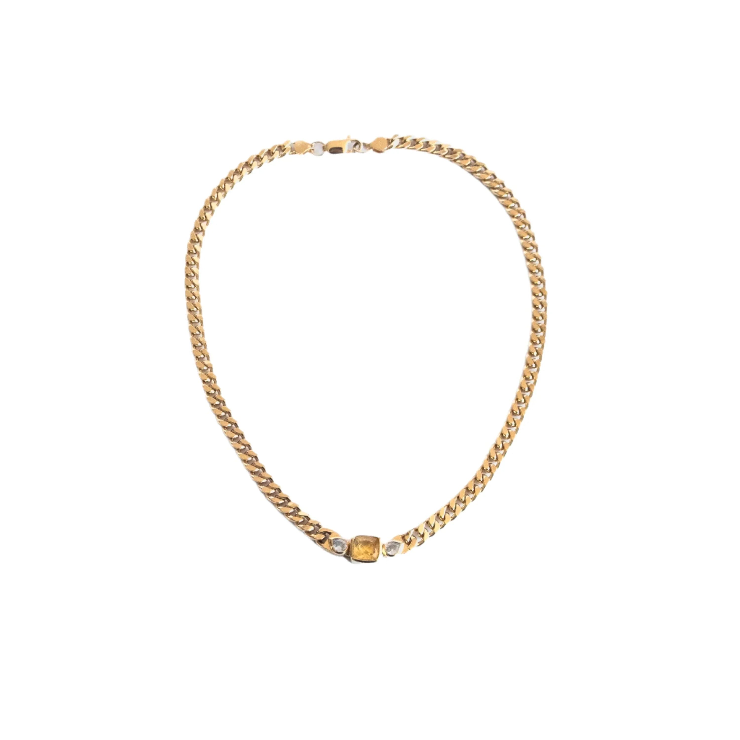 Giulia Necklace Citrine