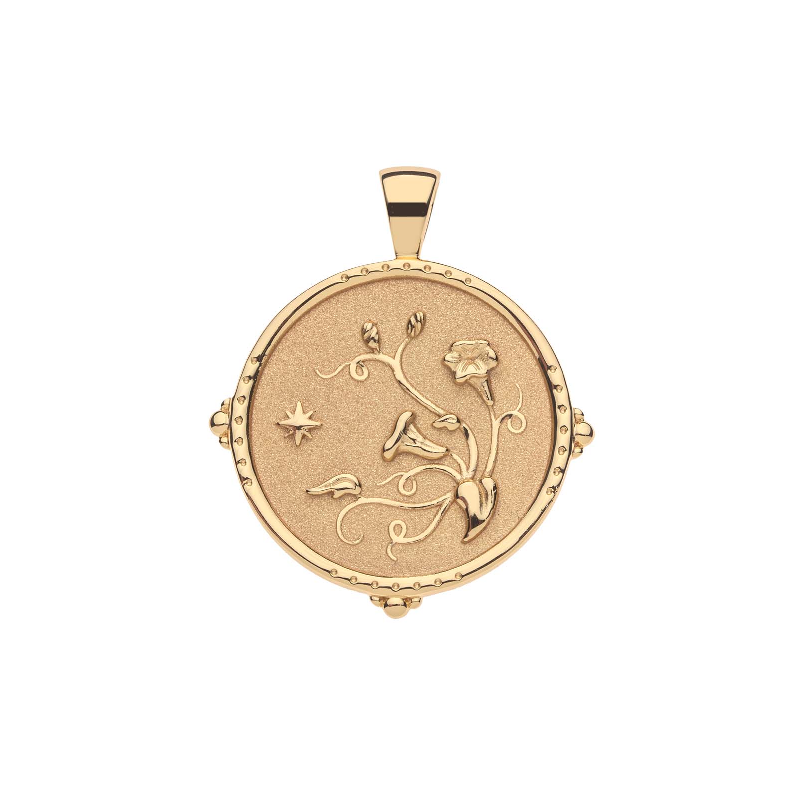 Grace Original Pendant Coin 18" Drawn Link