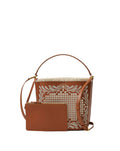 Eyelet Whipstitch Feedbag Hazelwood/Natural