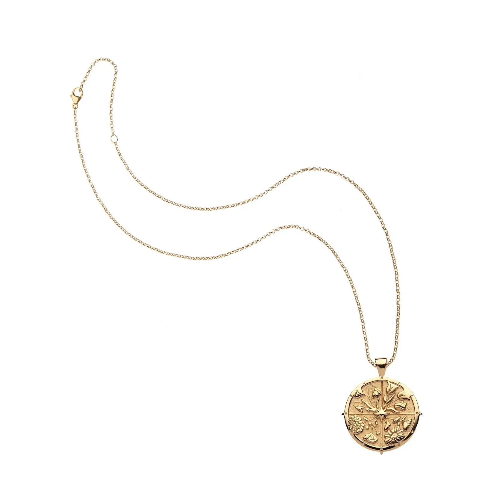 Hope Original Pendant Coin 16-18" Classic Rolo