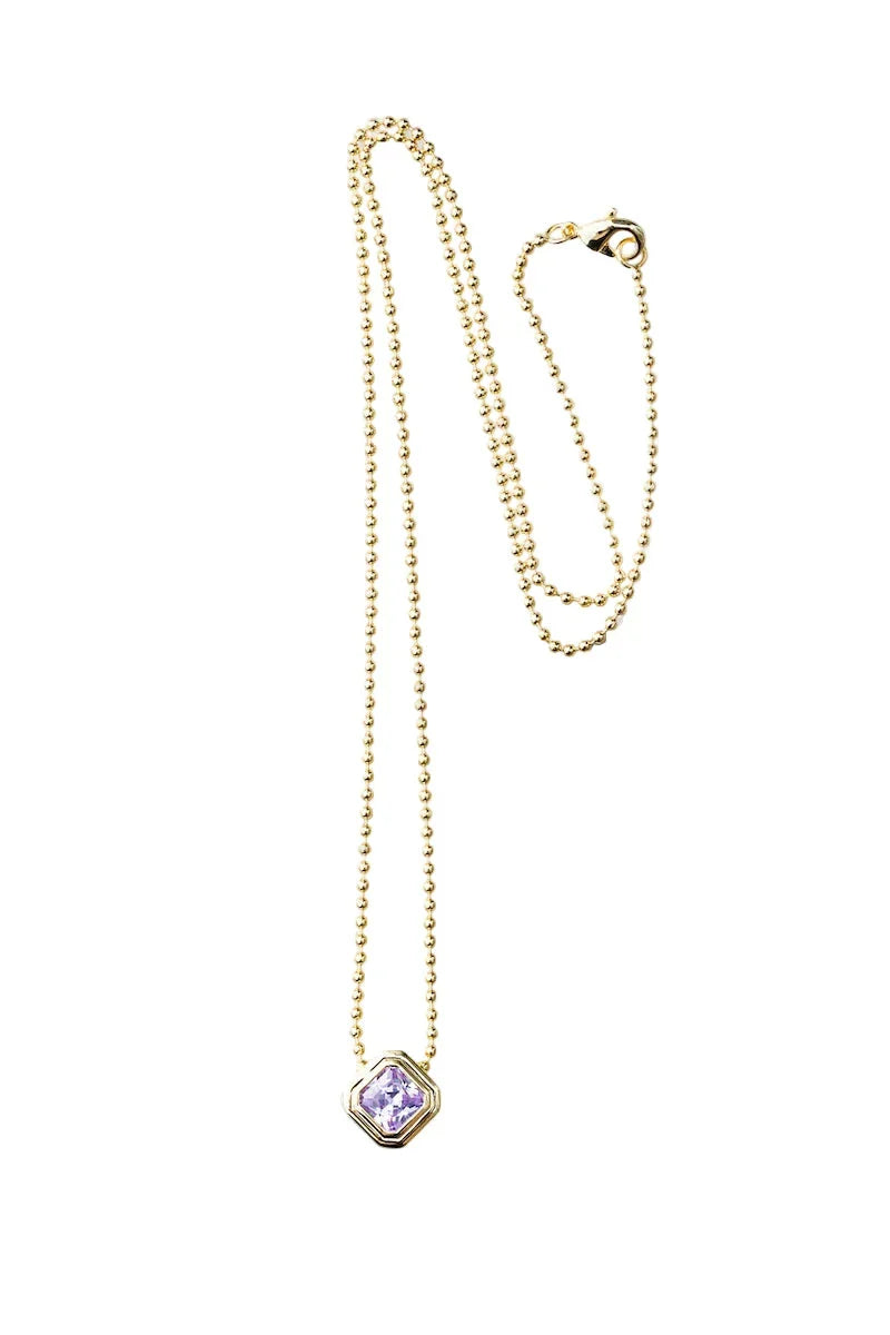 Icon Necklace Amethyst