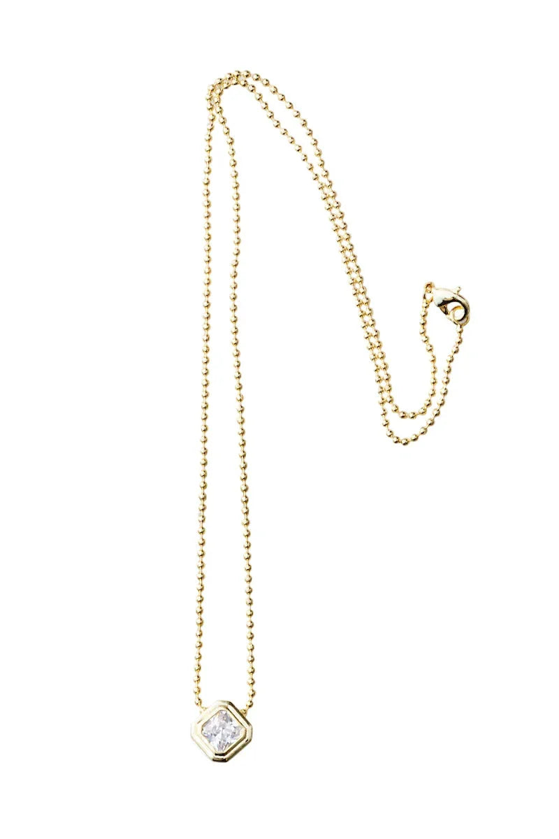 Icon Necklace Clear