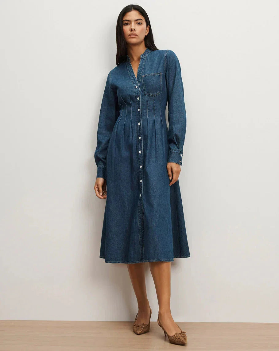 Arcadia Denim Shirtdress City Stroll