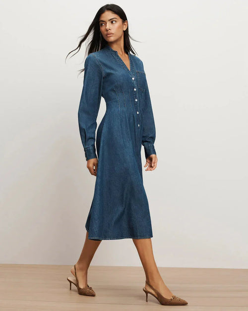 Arcadia Denim Shirtdress City Stroll
