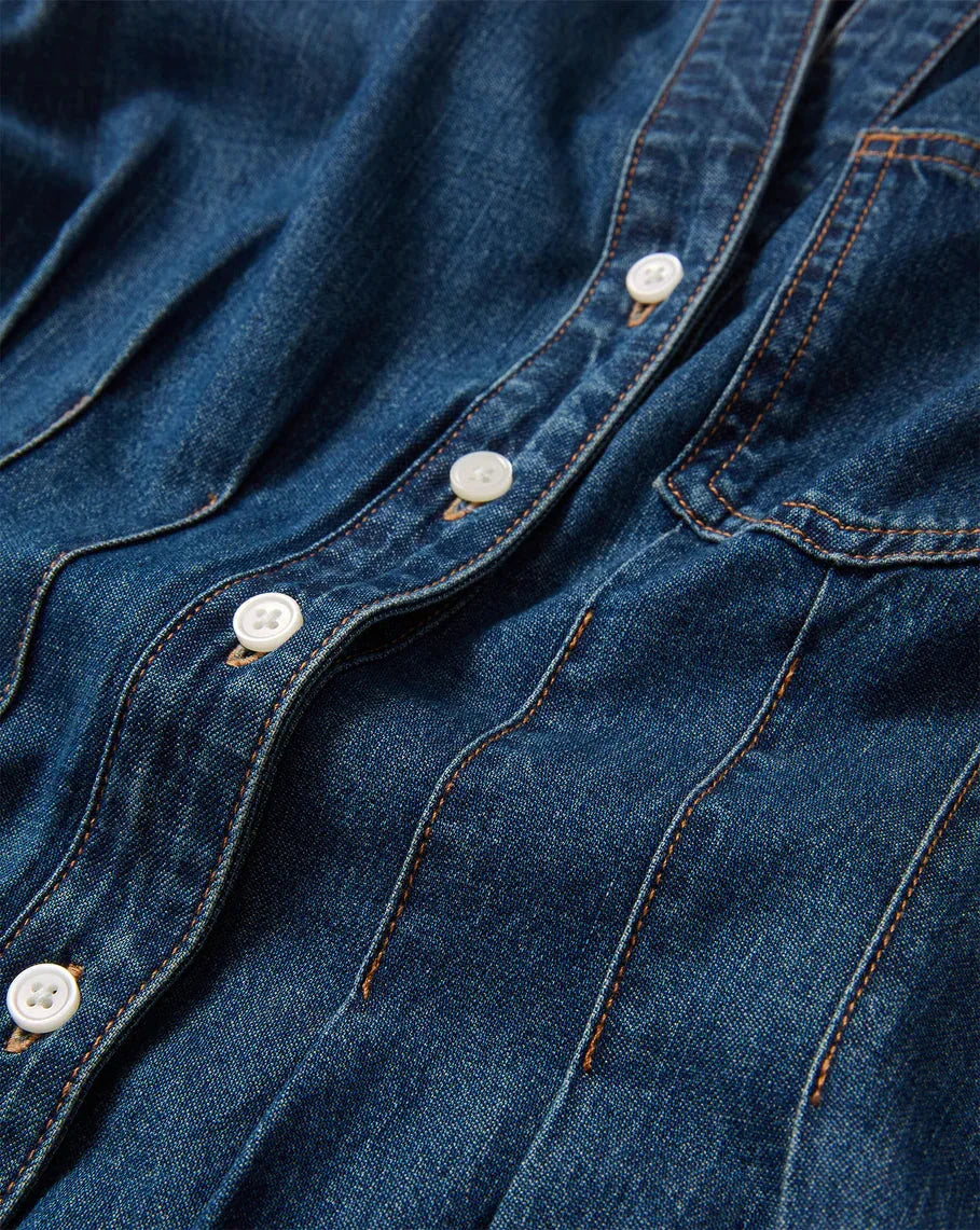 Arcadia Denim Shirtdress City Stroll
