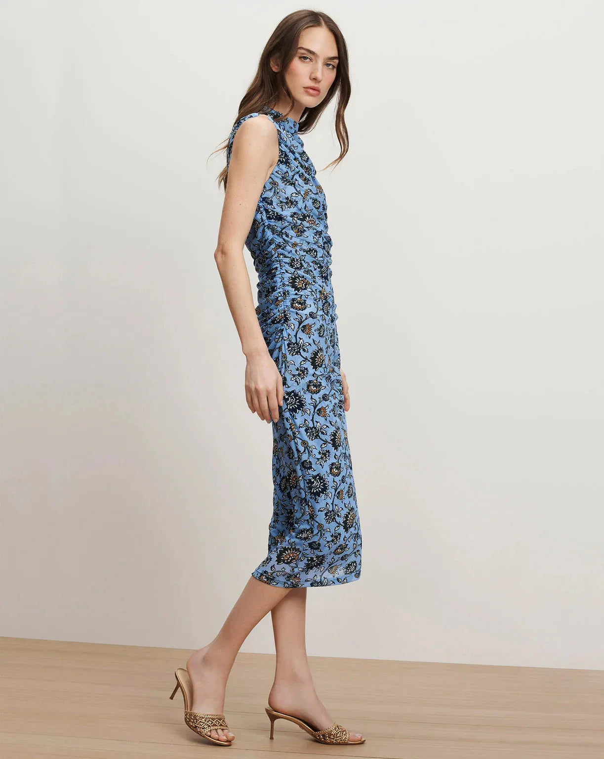 Sylviani Dress Ice Blue Multi