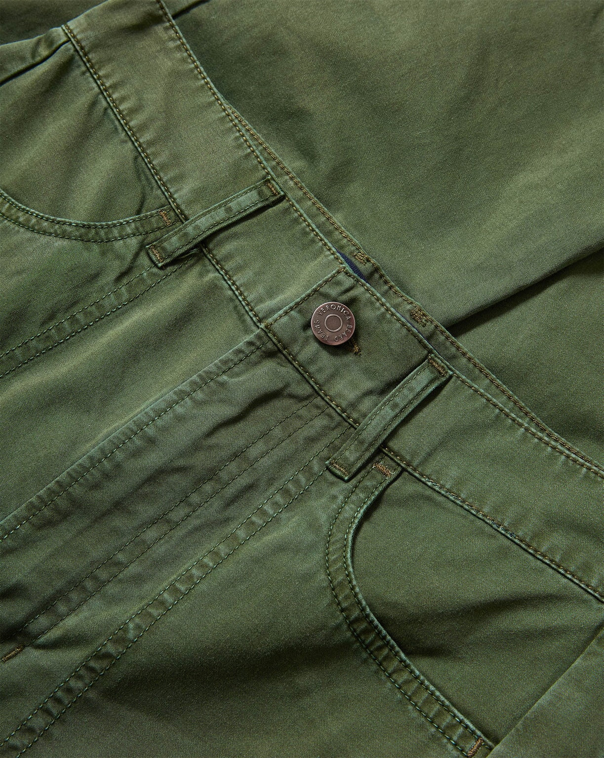 Sloane High Rise Barrel Dark Hunter Green