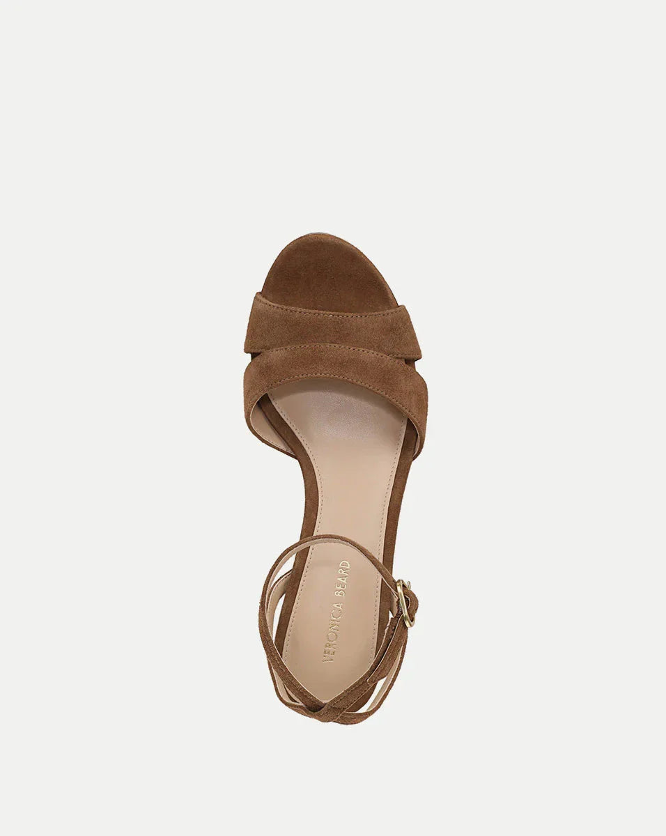Drina Platform Block Heel Sandal Hazelwood