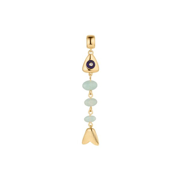 La Pez Amazonite Charm