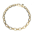 Long And Short Of It Chunky Chain Black Enamel