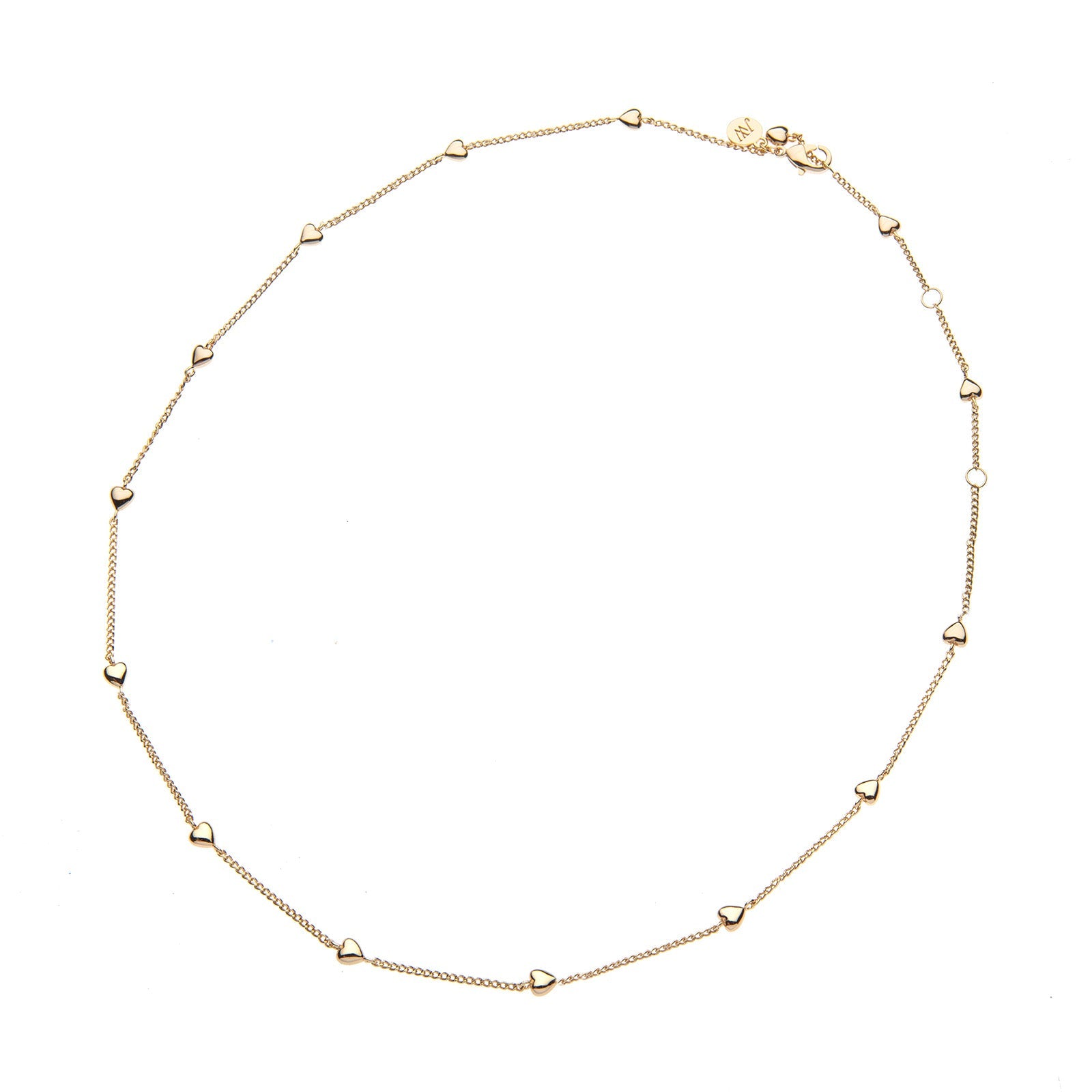 Love Adjustable Heart Chain Necklace