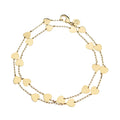 Love Pieces of My Heart Double Wrap Chain