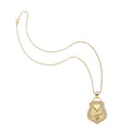 Love Shield Pendant 16-18" Classic Rolo