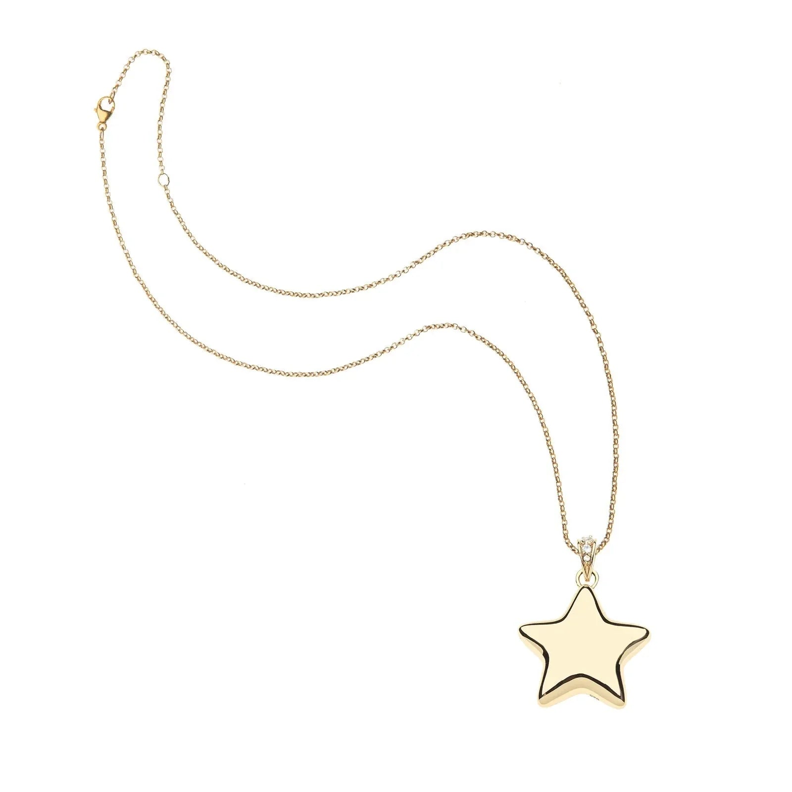 Lucky Shining Star Pendant 16-18" Classic Rolo