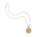 Lucky Small Pendant Coin 16-18" Classic Rolo