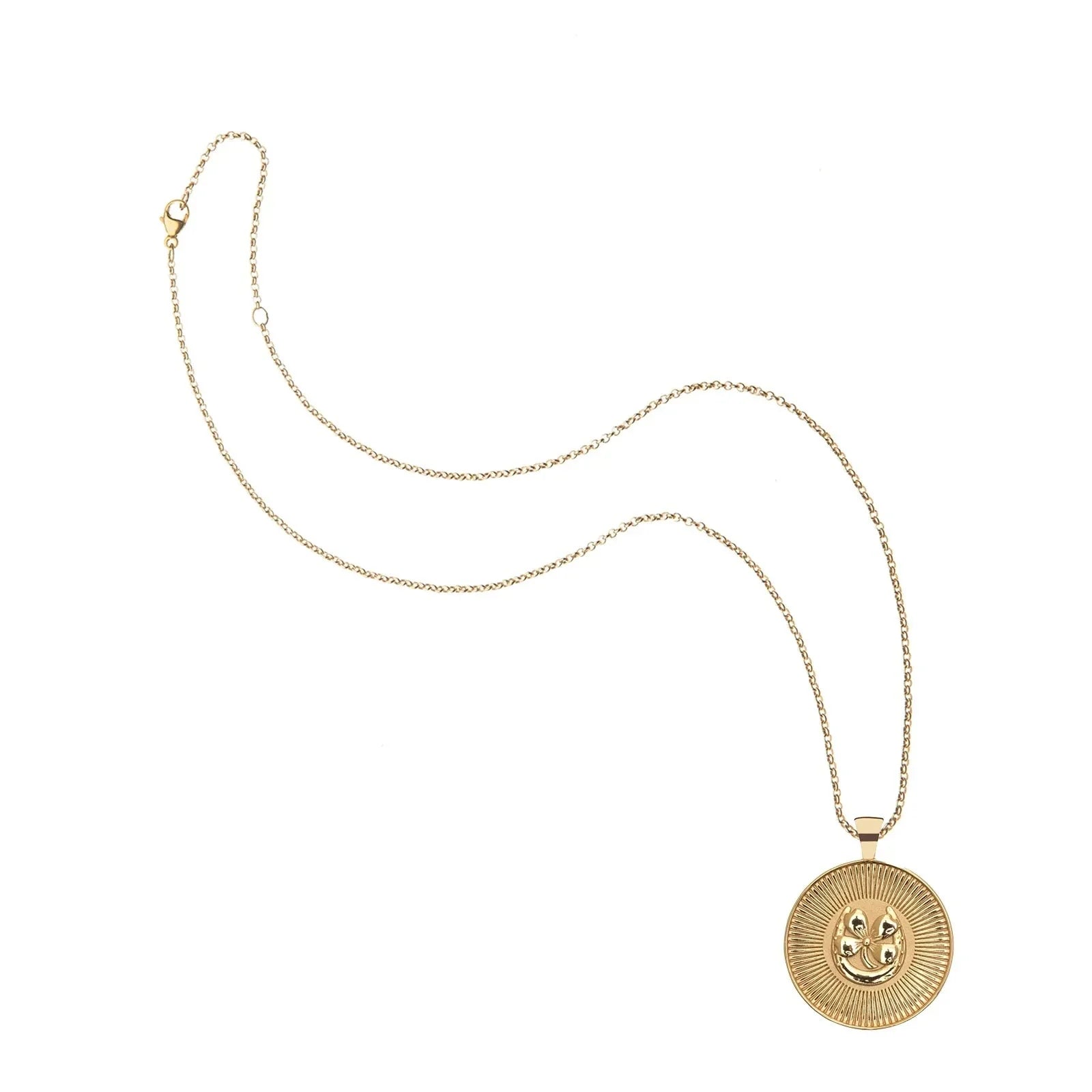 Lucky Original Pendant Coin 16-18" Classic Rolo