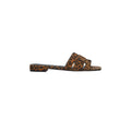 Holly Flat Suede Leopard
