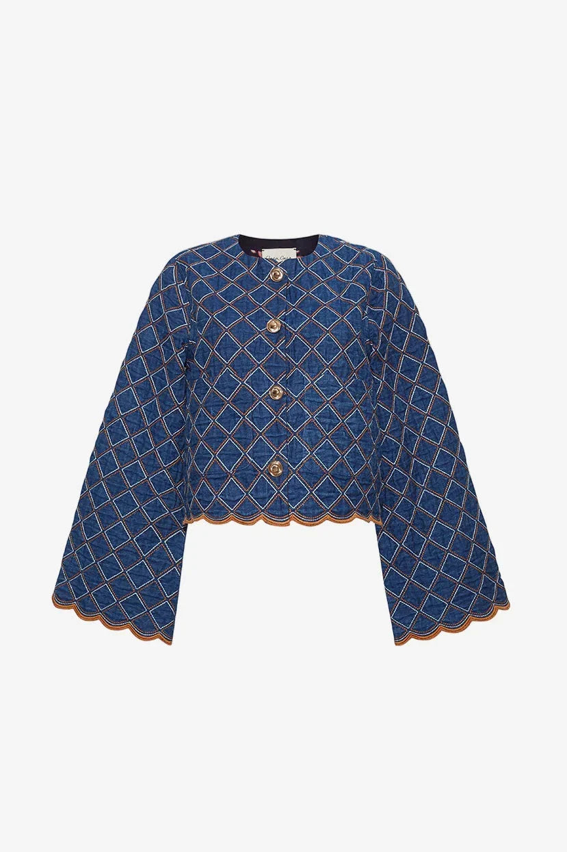 Marvis Jacket Quilted Denim