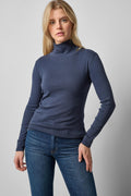 Long Sleeve Turtleneck Tee Dark Navy