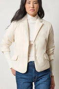 Padded Blazer Talc