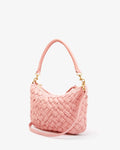 Petit Moyen Messenger Puffy Woven Blush