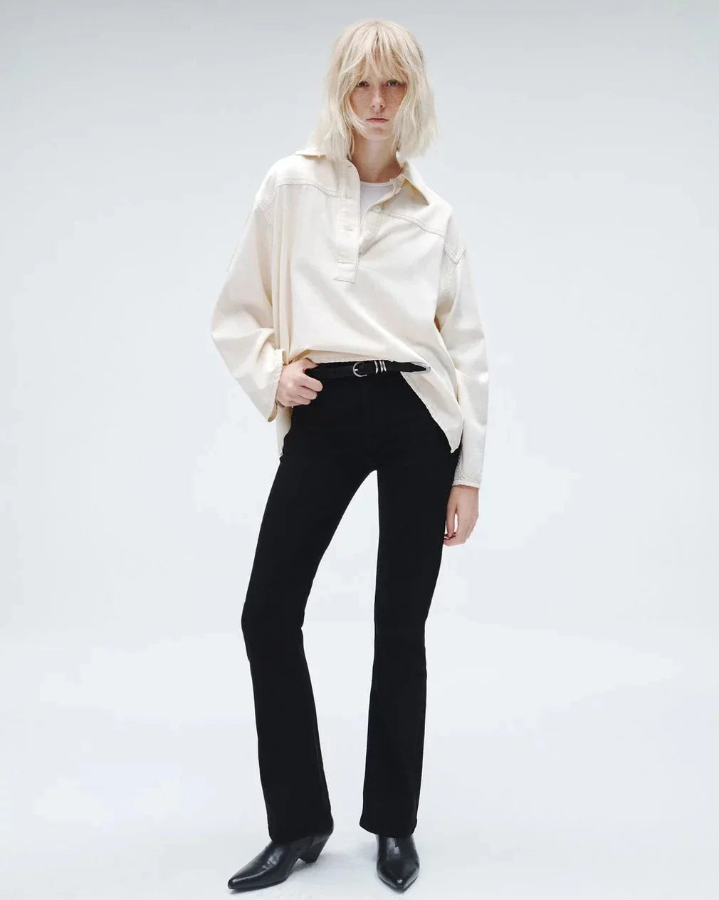 Peyton Bootcut Jean Black