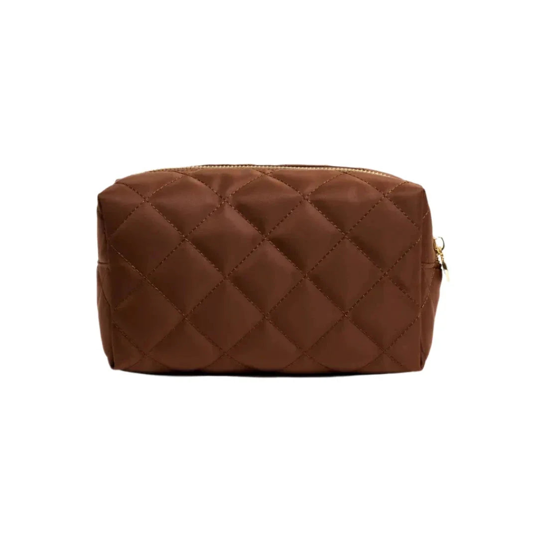 Quilted Pouch Espresso