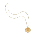 Protect Small Pendant Coin 16-18" Classic Rolo