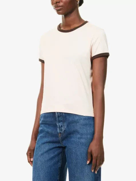 The Ringer Baby Tee Light Pastel Pink