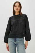 Reyna Blouse Black