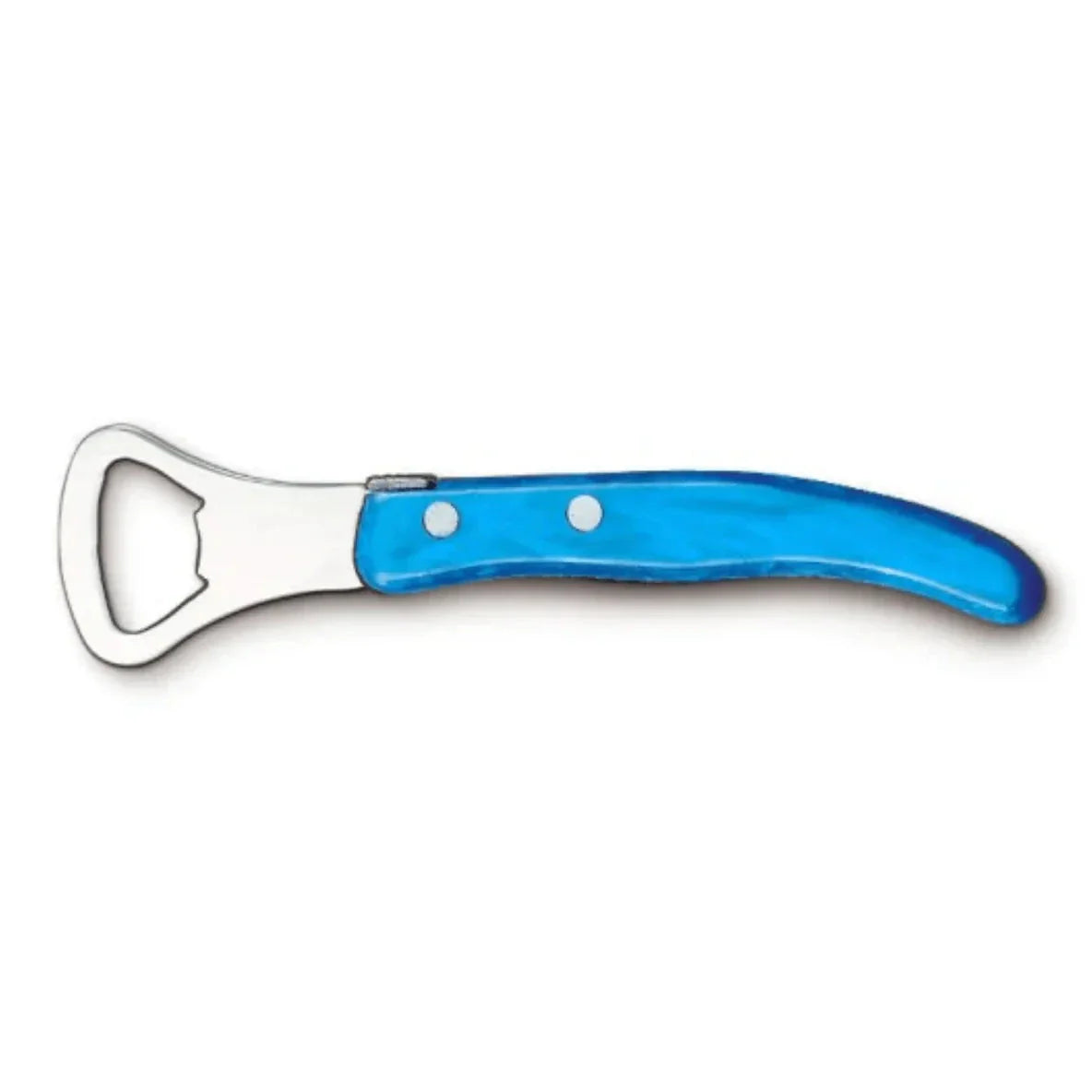 Berlingot Bottle Opener Bright Blue
