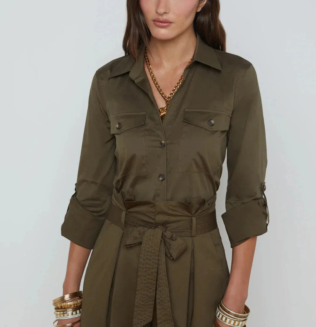 Pearson Military Blouse Pine