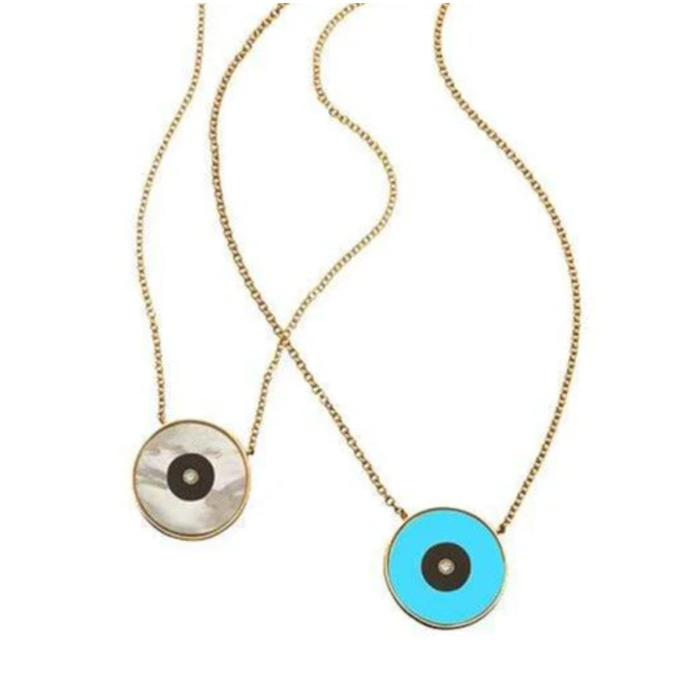 Dina Necklace Turquoise/Black Onyx