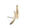 Nic 1" Earrings Gold