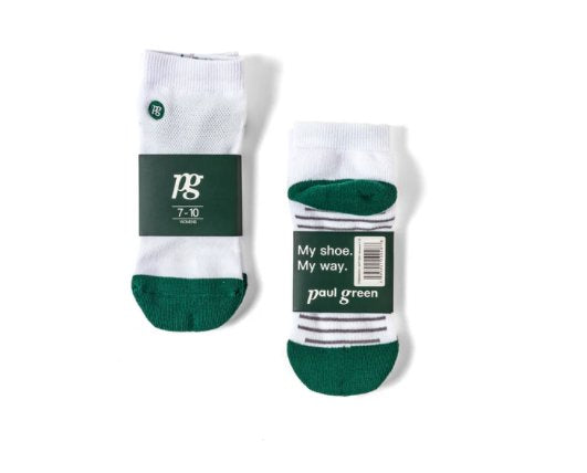 Mini Sock White/Green