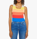The Round Neck Rib Tank Over The Horizon