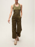 Birke Tank with Contrast Piping Stone Army