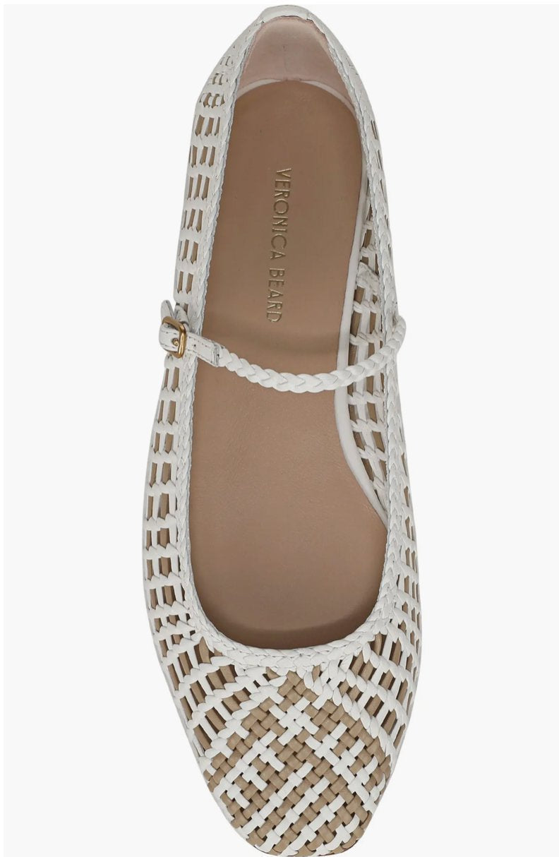 Ellie Woven Flat Coconut/Sand