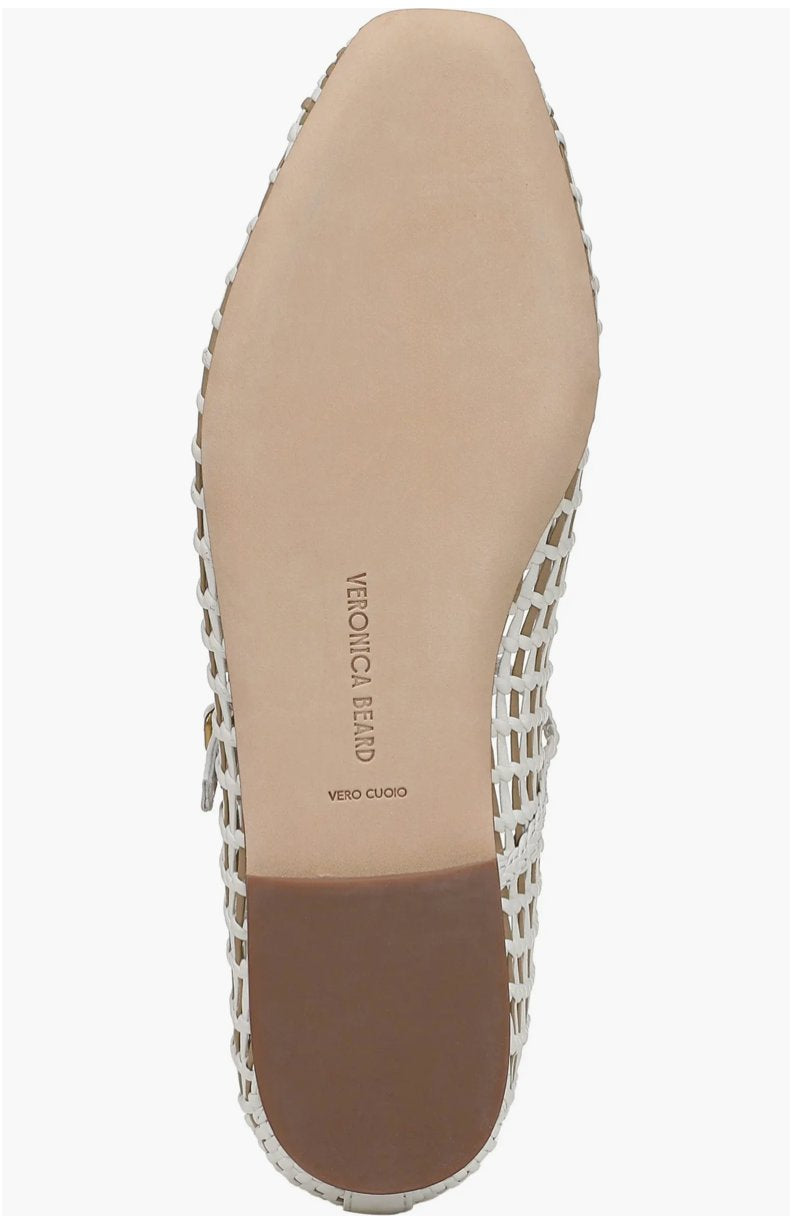 Ellie Woven Flat Coconut/Sand